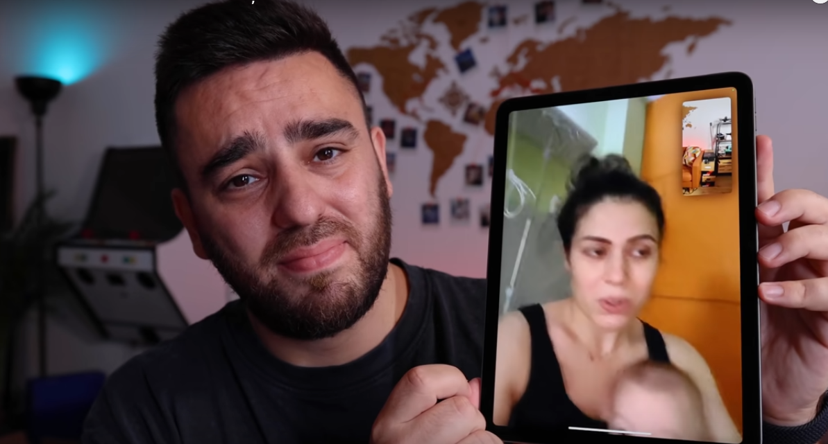 Clipele de coșmar trăite de un celebru vlogger român, după ce și-a internat copilul bolnav de Covid: „Am crezut că-l pierdem”
