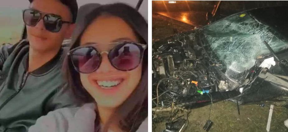 FOTO| Cine sunt tinerii morți în accidentul de la Cernica. Mașina în care se aflau s-a izbit într-un stâlp și s-a răsturnat