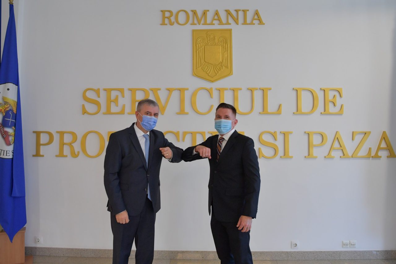 Ambasada SUA a acordat diplome membrilor SPP pentru profesionalismul demonstrat în timpul vizitei lui Lloyd Austin, Secretarul american al Apărării, în România