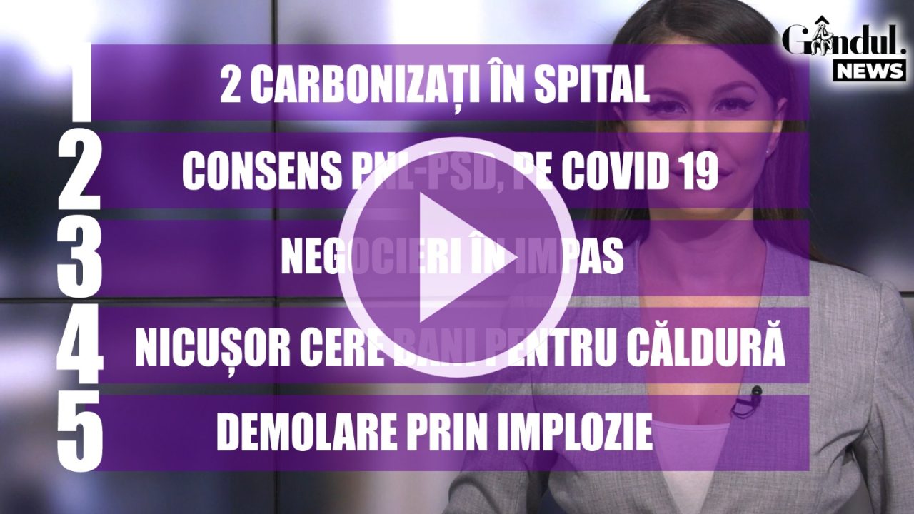 GÂNDUL NEWS. Testare extinsă și terapie antivirală pentru COVID-19 în ambulatoriu