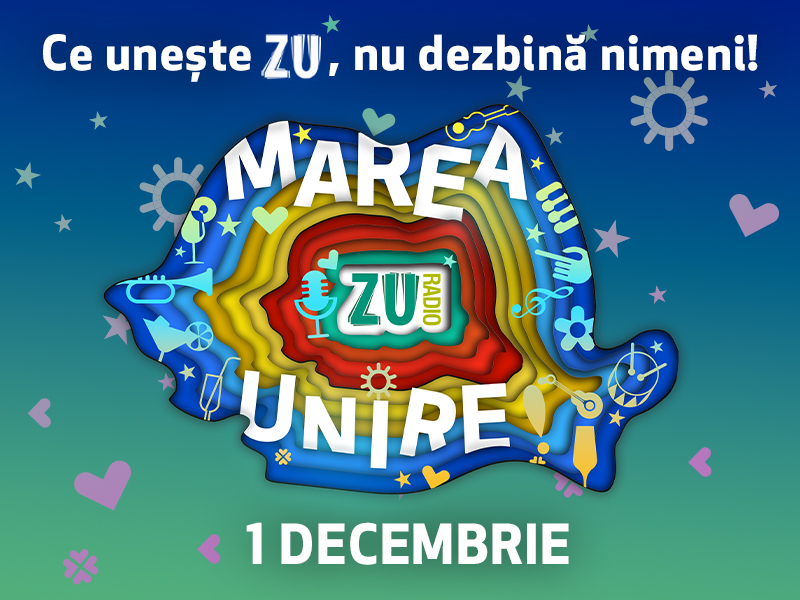 Mihai Morar, Daniel Buzdugan, Emma de la ZU te invită să petreci Marea Unire ZU, pe 1 Decembrie, la Radio ZU