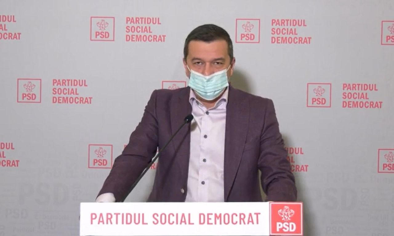 Social-democrații au decis cum votează în cazul Cabinetului Nicolae Ciucă. Sorin Grindeanu: PNL face tot ce poate pentru a sabota Guvernul pe care l-a propus