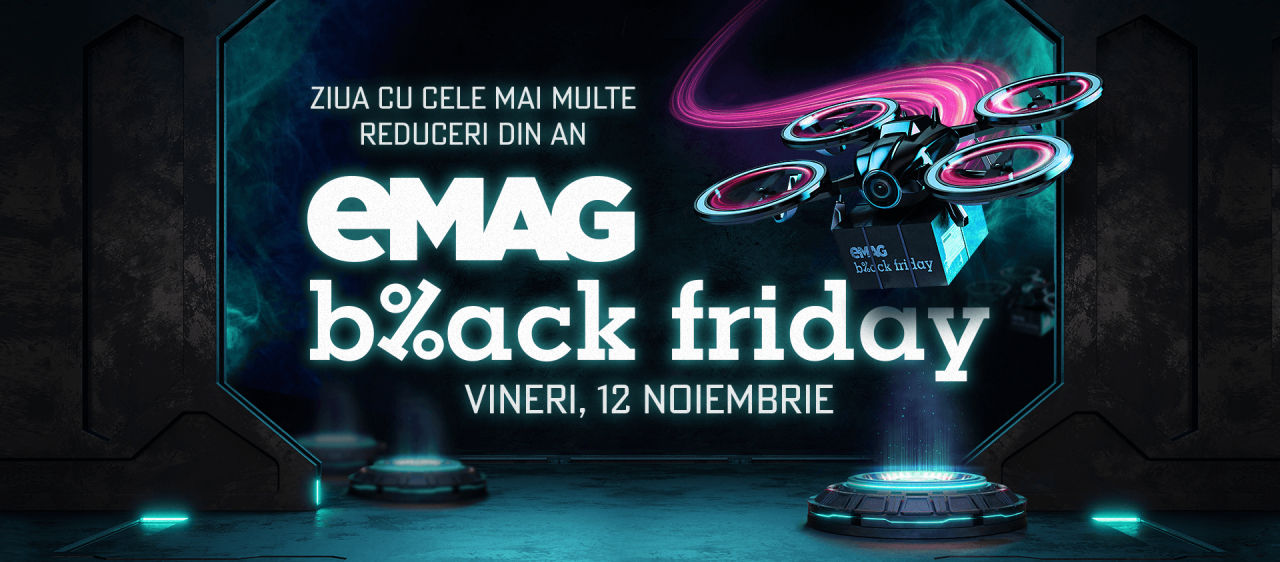 Un nou record de vânzări de Black Friday s-a înregistrat la eMAG. Care sunt noile tendințe din comerțul online
