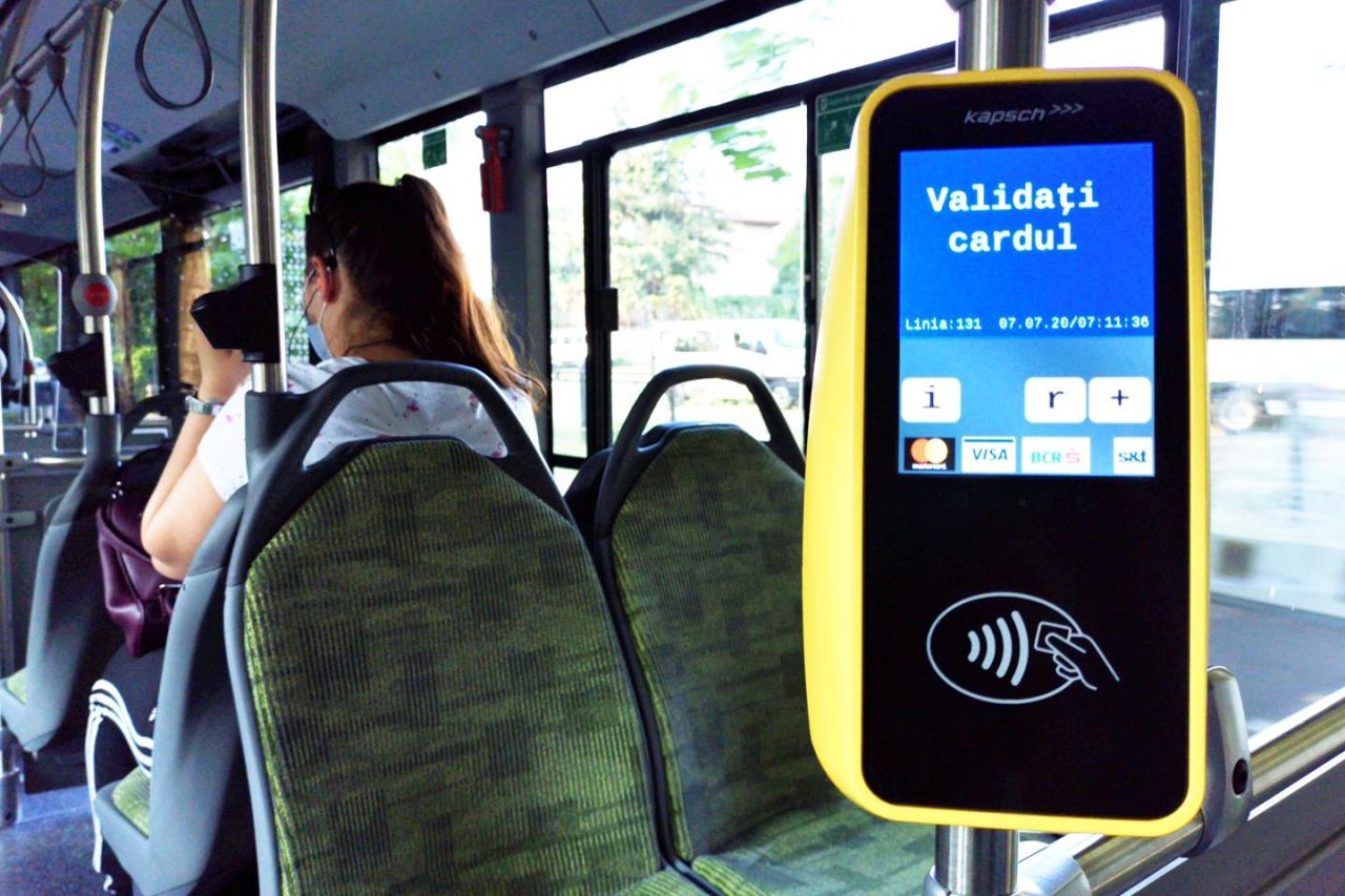 STB introduce plata cu cardul bancar în toate mijloacele de transport public