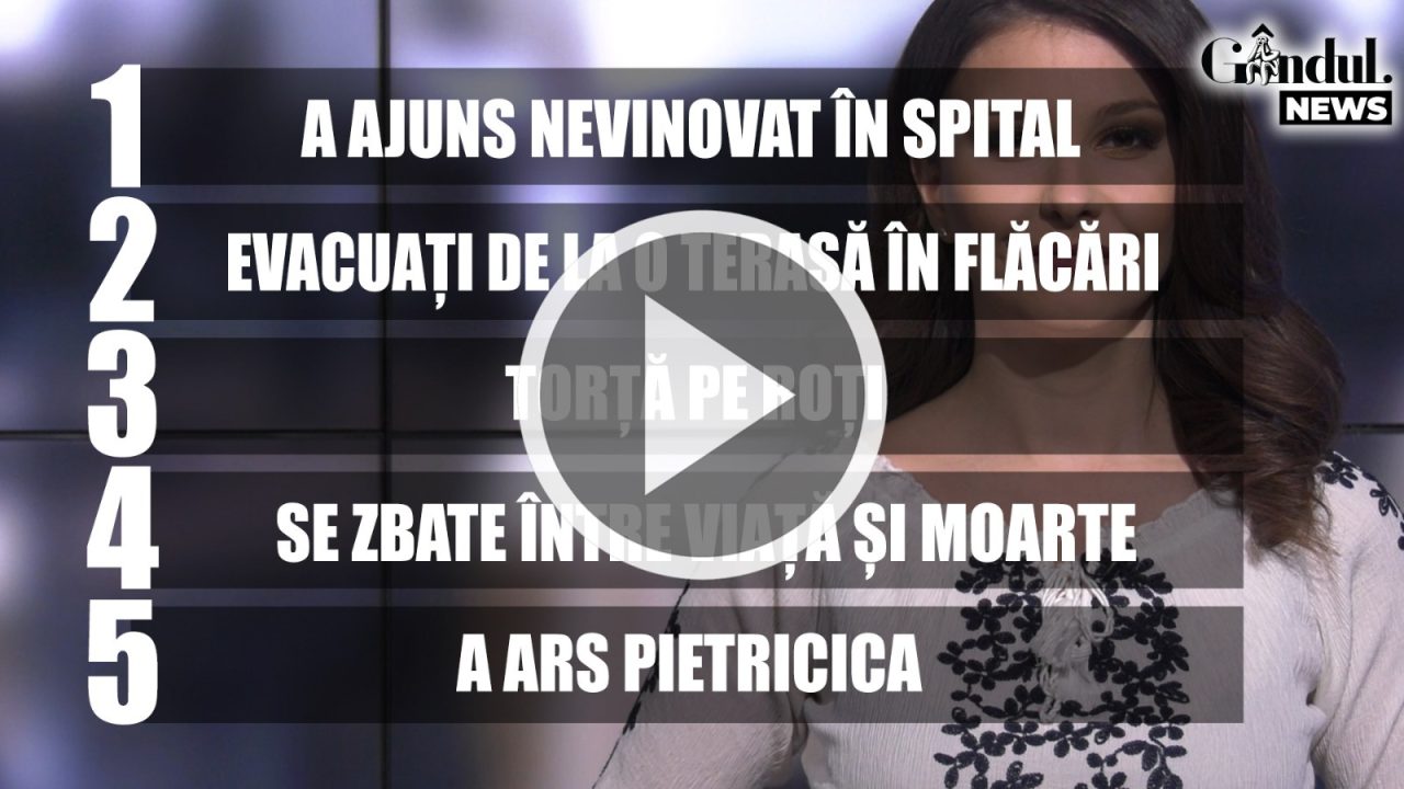 GÂNDUL NEWS. Accident grav în Timiș: Un taximetrist a ajuns în spital după ce mașina sa a fost lovită de alt autoturism | VIDEO