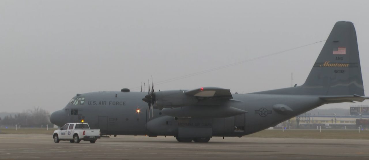 MApN: O nouă aeronavă de tip C-130 Hercules a intrat în dotarea Forţelor Aeriene Române