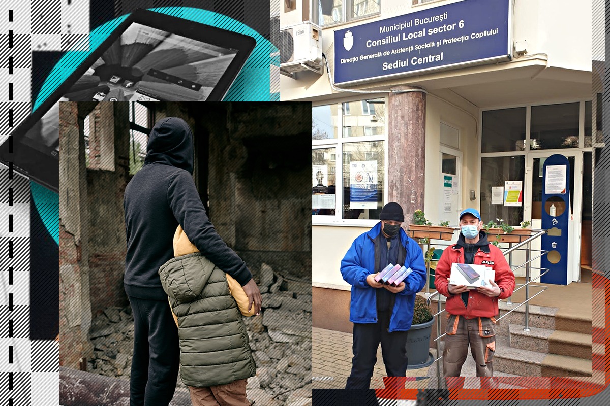 Sărbătorile au adus tablete copiilor din familii nevoiașe din Sectorul 6