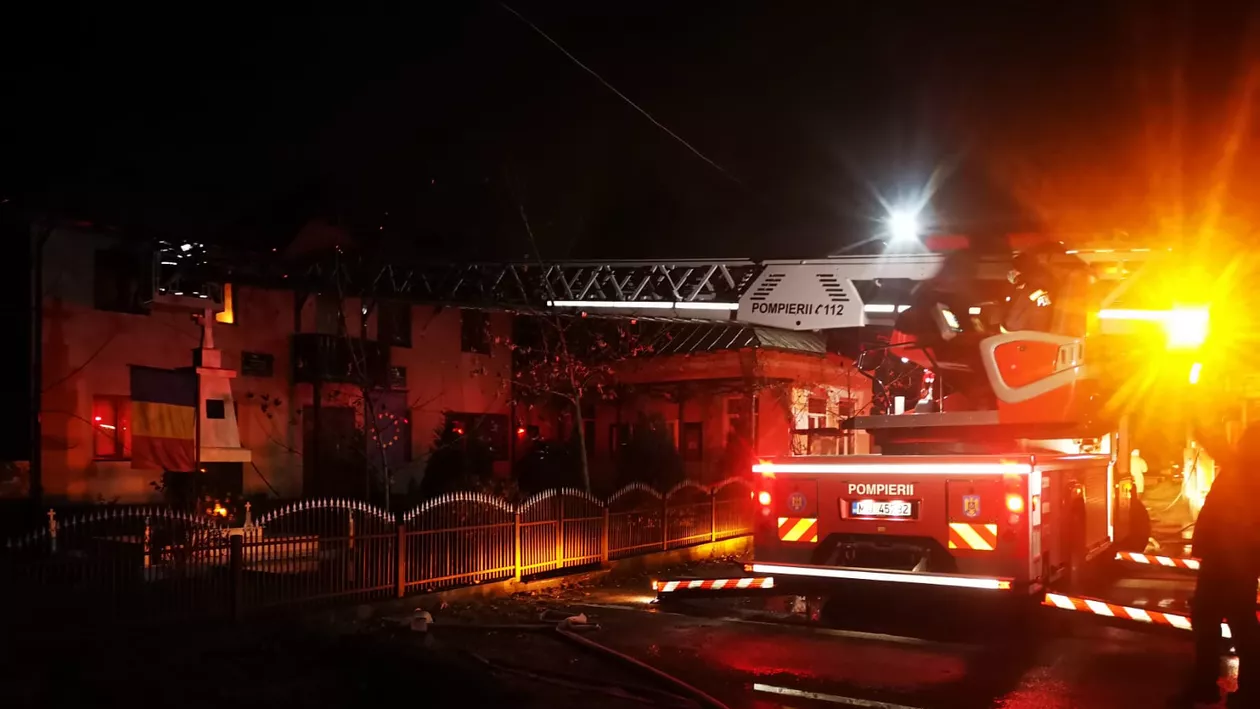 Primarul din comuna Beleți-Negrești a fost dat dispărut, după ce sediul primăriei a fost incendiat