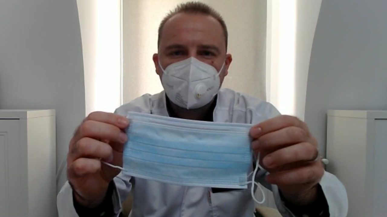 VIDEO| De ce nu sunt eficiente măștile textile și la câte ore trebuie schimbate cele medicale. Explicațiile unui cunoscut medic