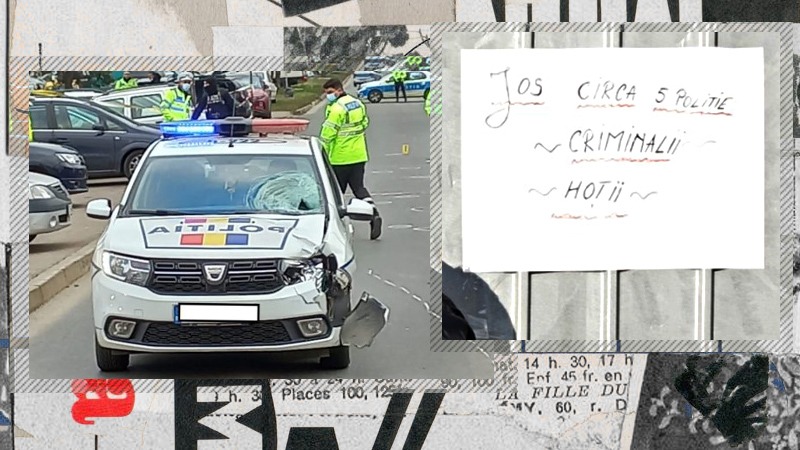 EXCLUSIV| Mărturia bărbatului care a văzut accidentul provocat de polițist și a stat alături de fetița supraviețuitoare: „A ridicat-o în aer și a mers cu ea pe capotă. Stăteam în fața ei ca să nu-și vadă prietena întinsă pe asfalt”