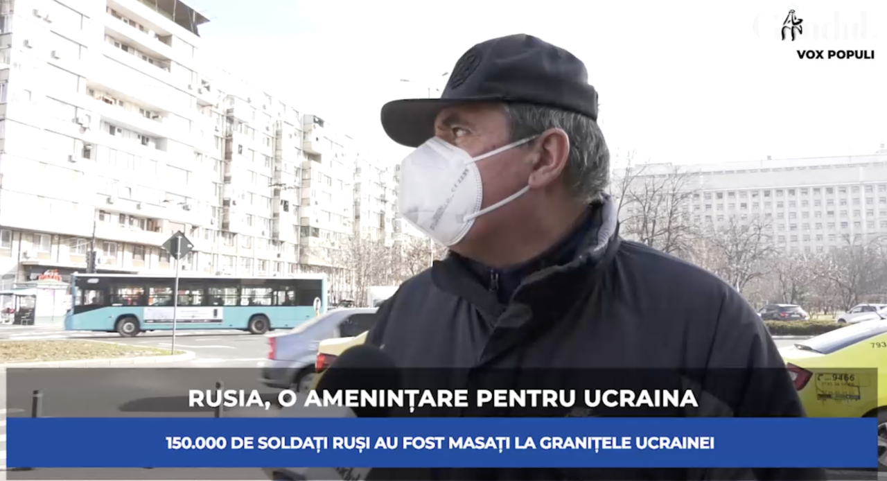 GÂNDUL VOX POPULI. Cât de mult se tem românii de un eventual război între Ucraina și Rusia