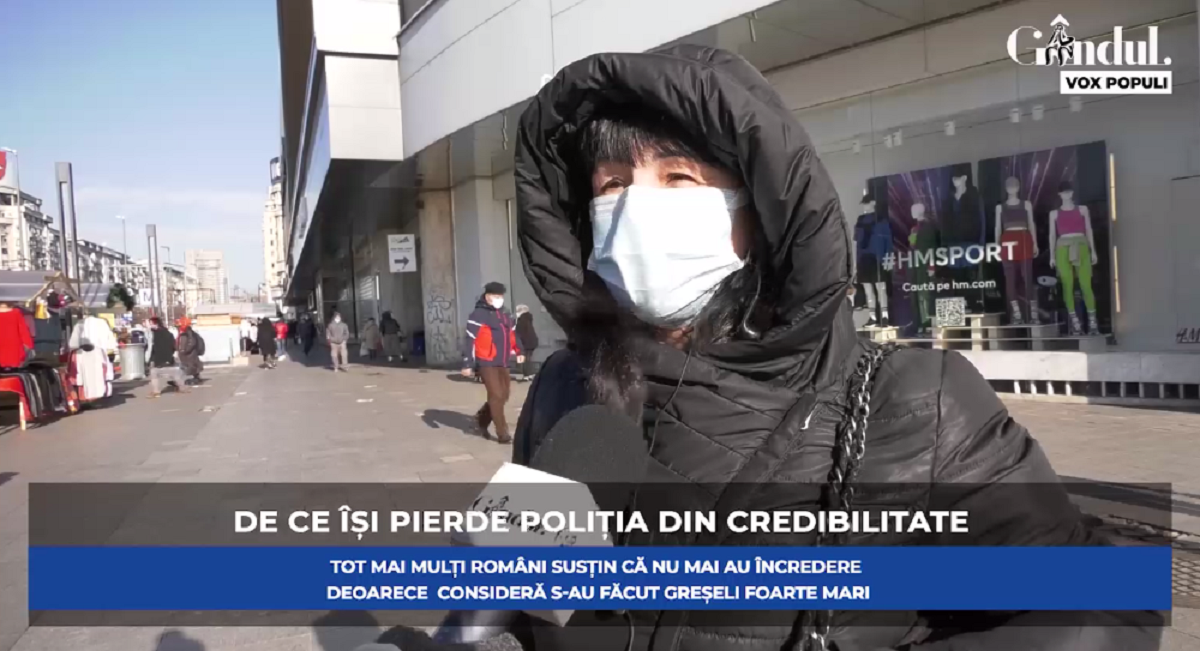 GÂNDUL VOX POPULI. Mai oferă Poliția Română „siguranță și încredere”? Ce spune vocea străzii (VIDEO)