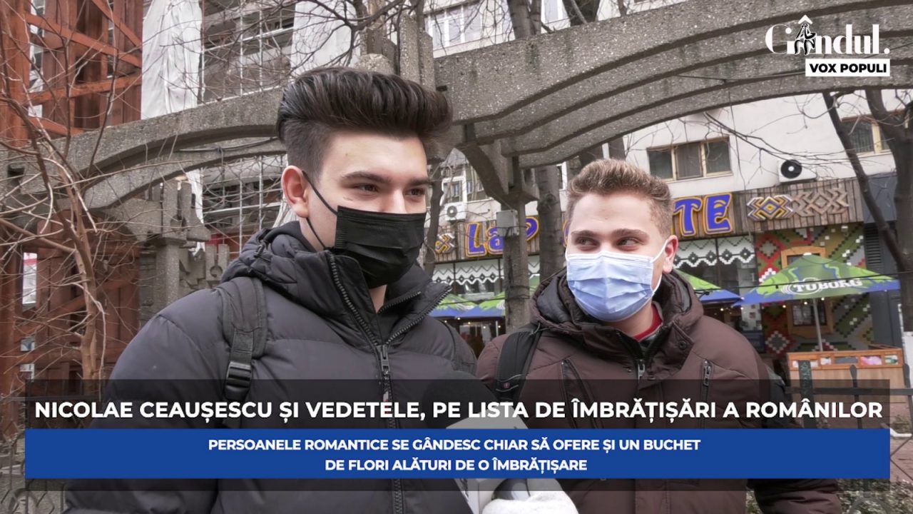 GÂNDUL VOX POPULI: Pe 21 ianuarie este sărbătorită „Ziua Îmbrățișărilor”. Pe cine ar îmbrățișa românii în această zi (VIDEO)