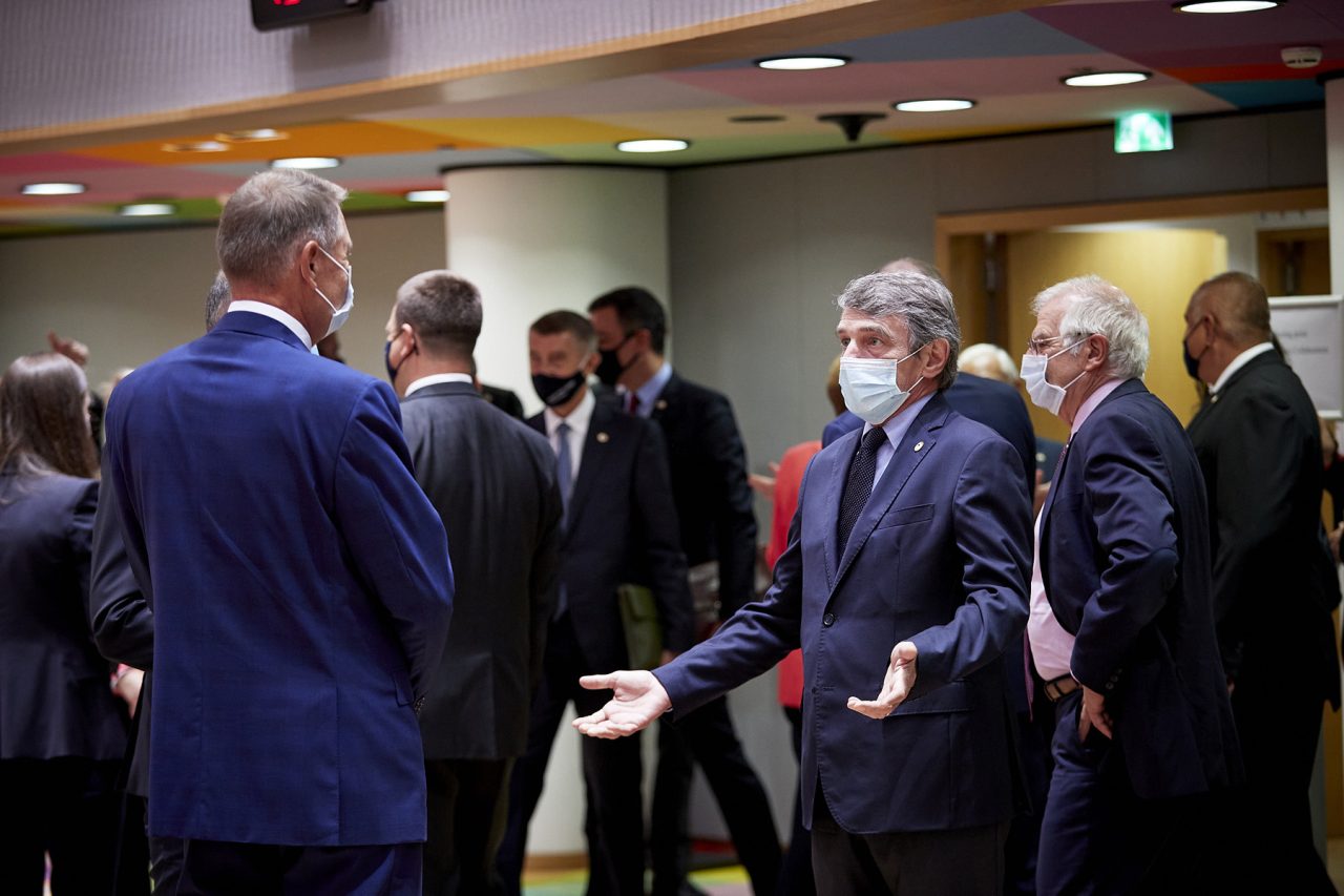 Klaus Iohannis, mesaj de condoleanțe după decesul președintelui Parlamentului European,  David Sassoli. „A fost un prieten al României”