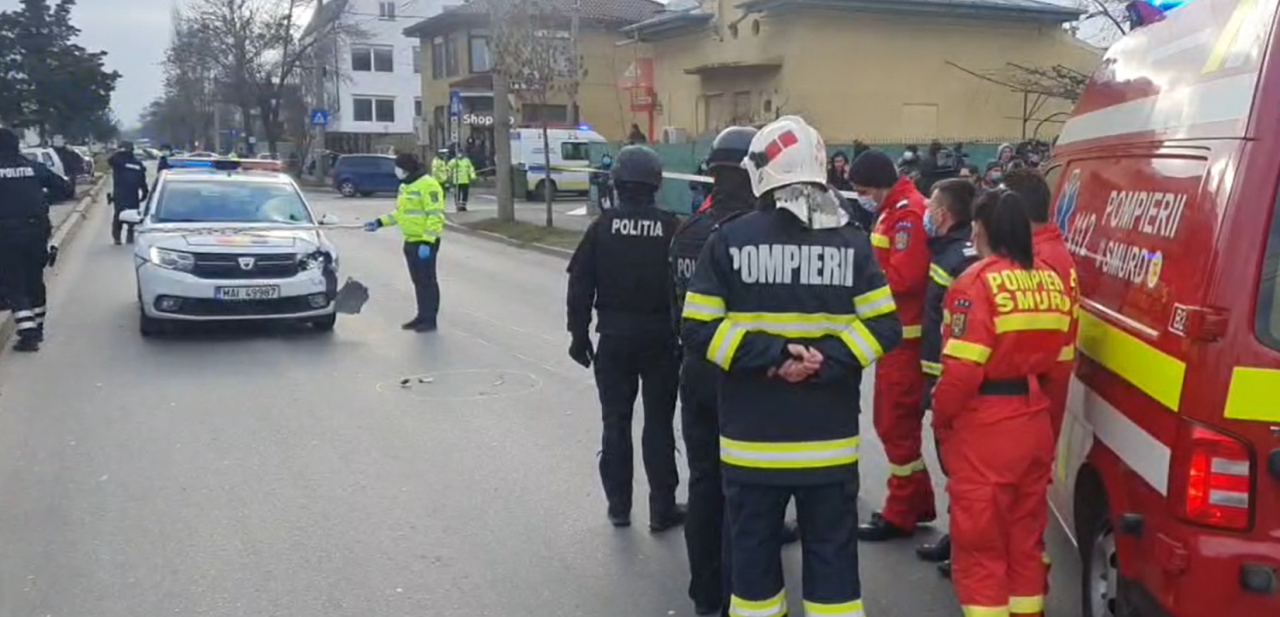 EXCLUSIV | Nouă apeluri la 112 după ce polițistul le-a lovit cu mașina pe cele două fete. Ce spune STS despre prima persoană care a sunat să anunțe accidentul