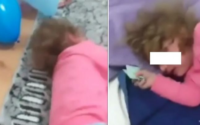 O mamă din Constanța îşi bate cu bestialitate fetiţa de numai doi ani. „Eu pe tine te omor! Unde-i cuţitul, că o tai?” / VIDEO