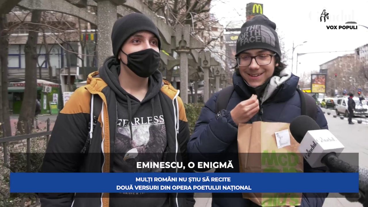 GÂNDUL VOX POPULI. Eminescu, o mare enigmă pentru mulți români
