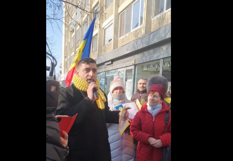 VIDEO. George Simion și protestatarii care au intrat cu el peste primarul Timișoarei, vizați într-un dosar penal