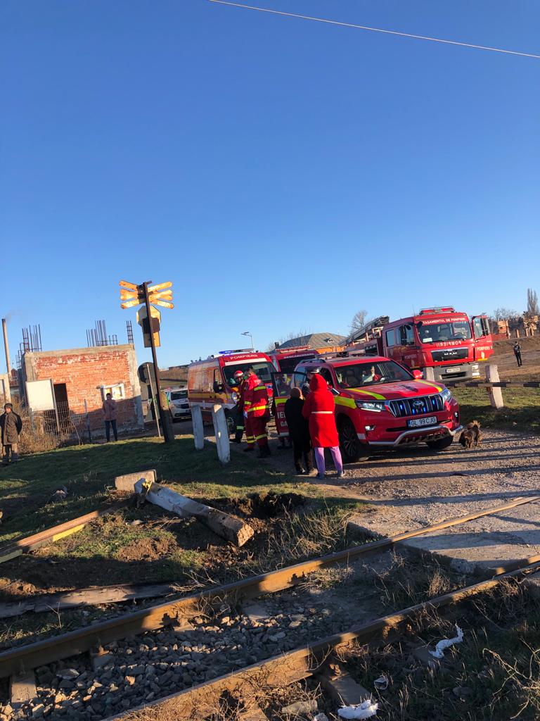 Două persoane și-au pierdut viața într-un accident de tren, în Galați