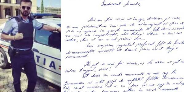 Un numerolog a analizat scrisul de mână al polițistului care a lovit-o mortal pe Raisa: „Are instabilitate, impulsivitate și mult teribilism”