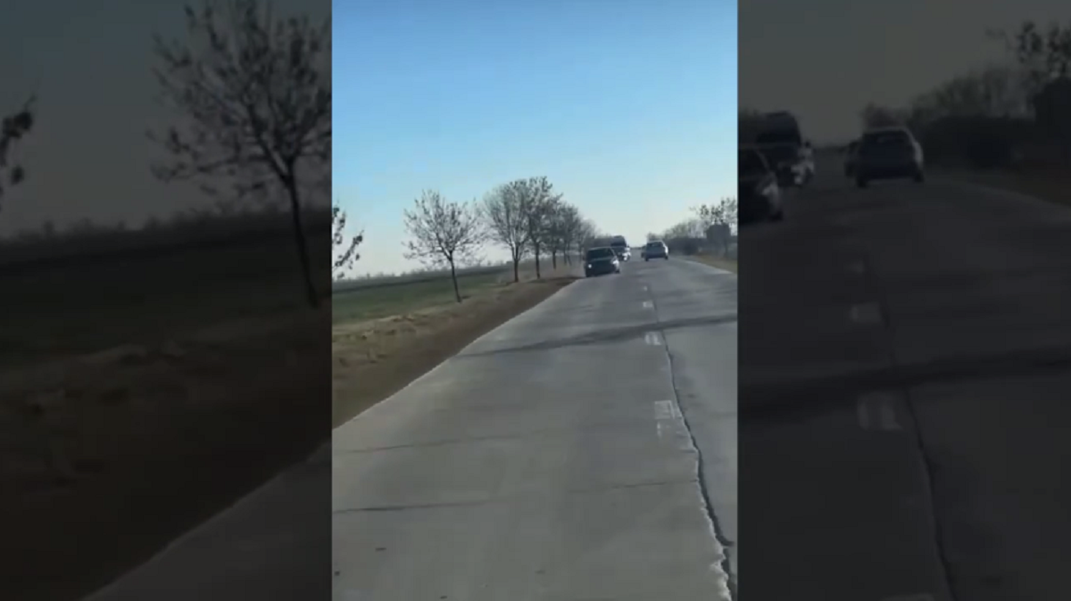 VIDEO | Antrenor de kickboxing din Craiova, amendat pentru viteză excesivă și depășiri neregulamentare