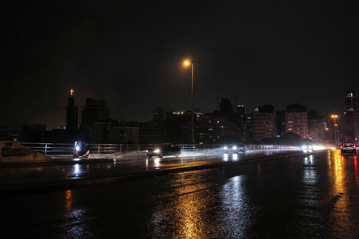 Pană masivă de curent în Liban. Întreaga țară a rămas fără energie electrică