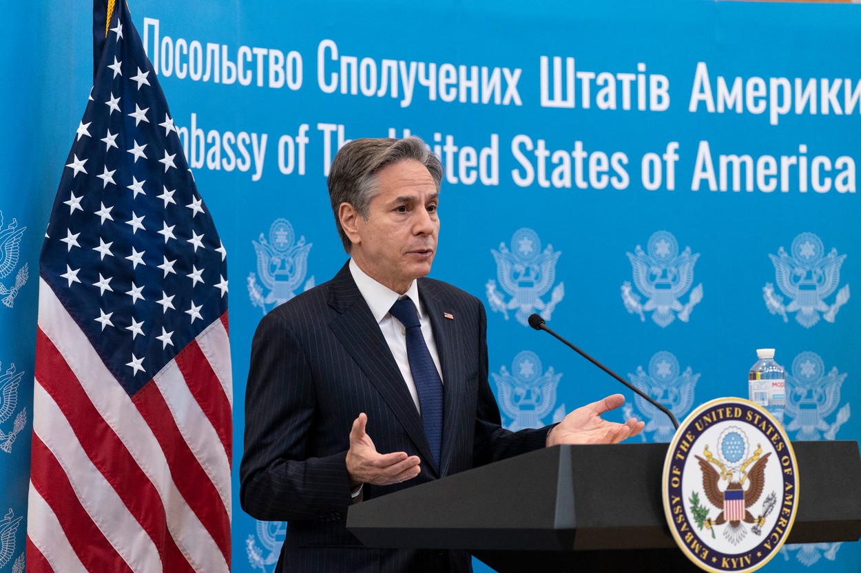 Secretarul de stat american, Antony Blinken, a fost testat pozitiv pentru Covid-19