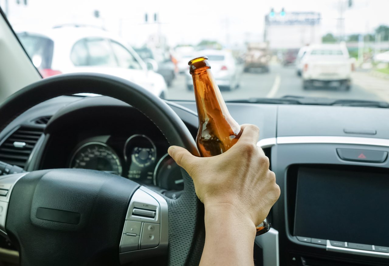 Un șofer a condus beat de Crăciun, dar a fost reținut abia acum. Avea o alcoolemie în sânge de 3,3
