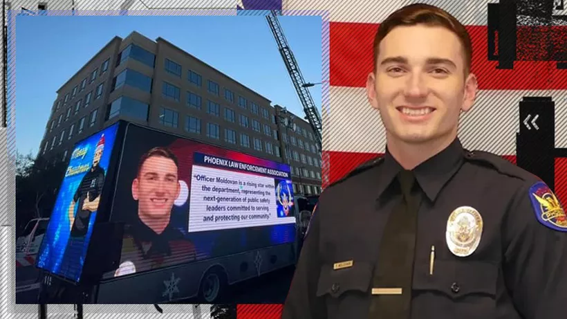 Polițistul român împușcat în America a fost externat din spital: „Tyler Moldovan deschide ochii, zâmbește și îi recunoaște pe cei din jur”