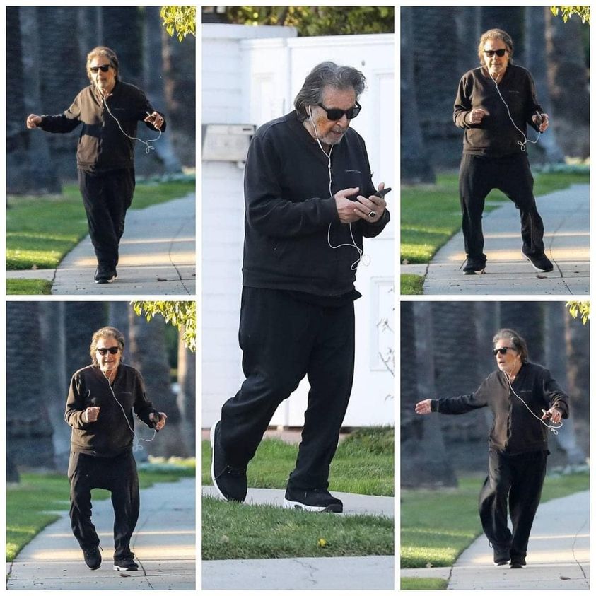 VIDEO | Al Pacino, la 81 de ani dansează pe stradă în timpul unei plimbări prin Beverly Hills