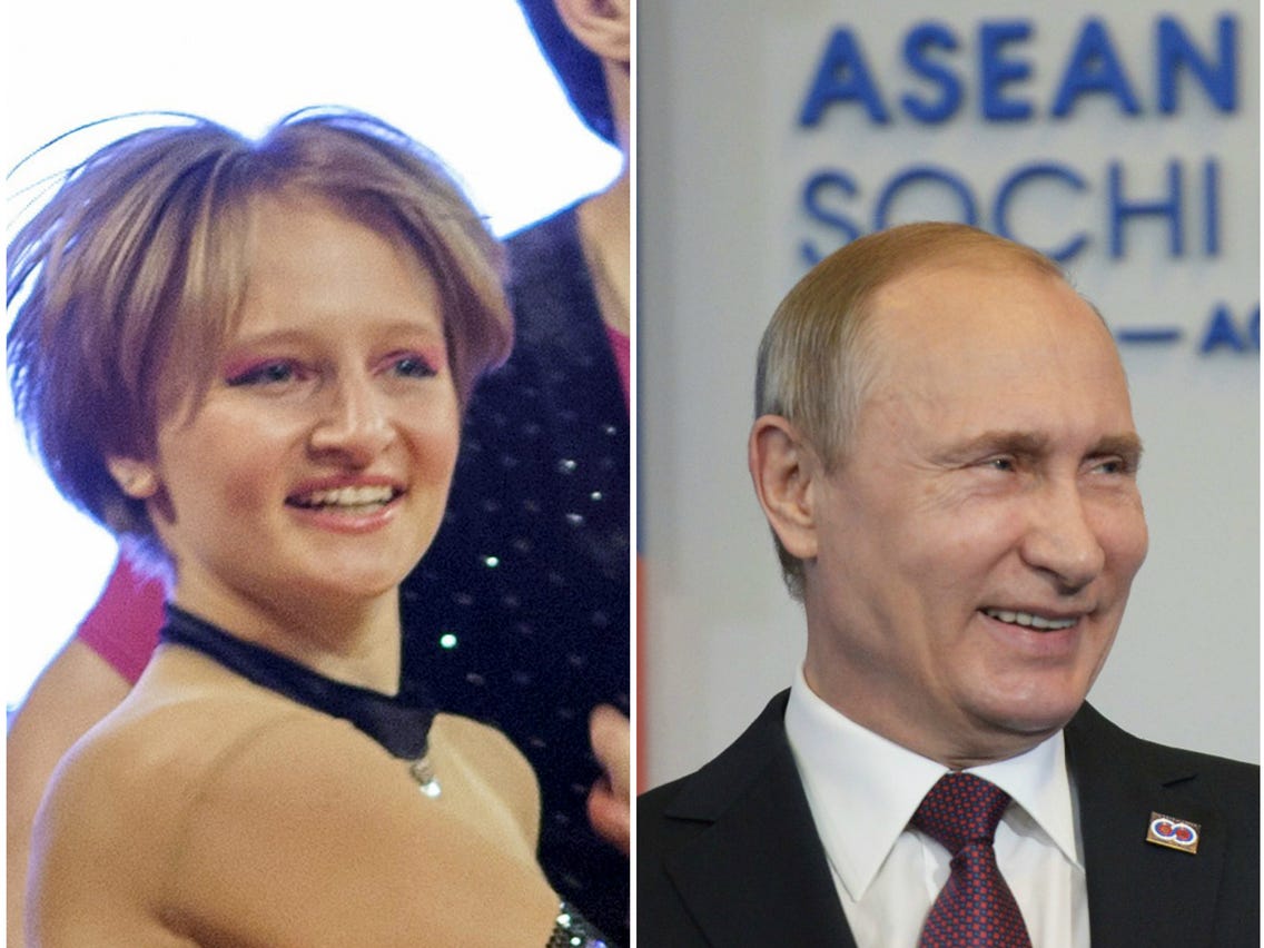 „Balerina” lui Putin care ar putea să-i ia locul dictatorului de la Kremlin. Cine este fiicele liderului rus