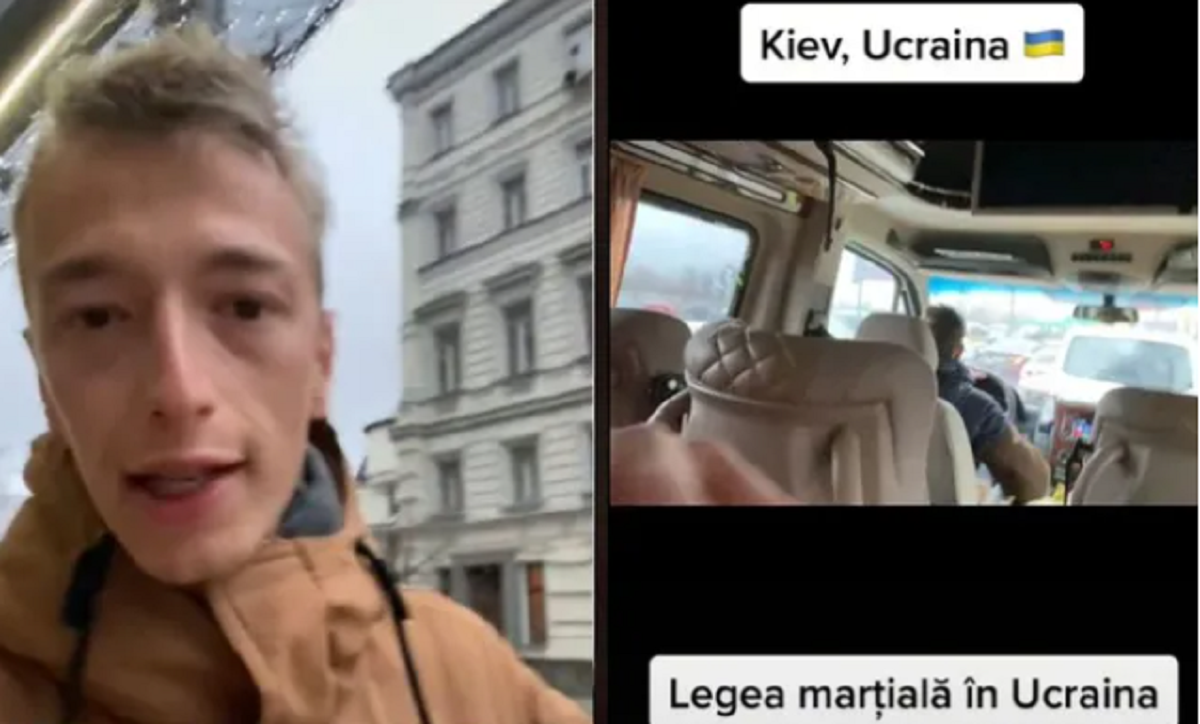 EXCLUSIV. Mărturia lui Cristian, vloggerul român care a reușit să fugă din Kiev: „Am primit o bătaie în ușă la 6 dimineață. Mi-au spus că au bombardat Kievul”