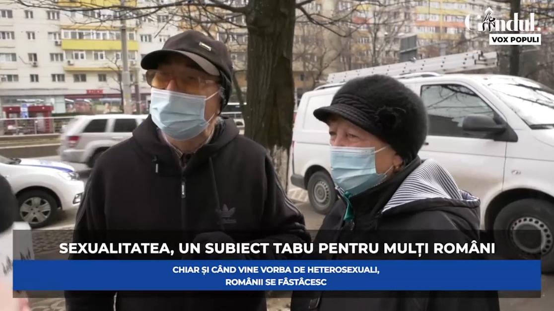 GÂNDUL VOX POPULI. Sexualitatea, un subiect tabu pentru mulți români (VIDEO)