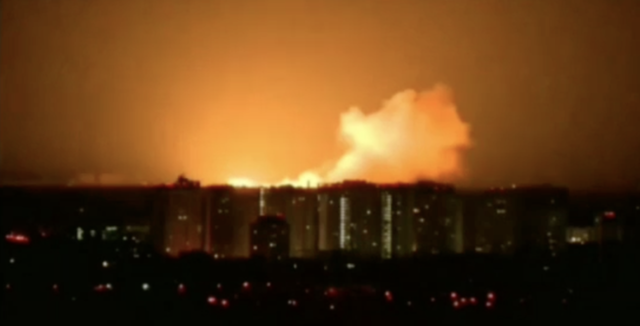 Noi explozii puternice lângă Kiev