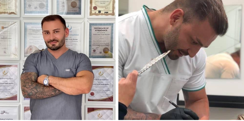 Cine este falsul medic estetician. Bărbatul a început să practice meseria după ce i-a injectat botox iubitei lui