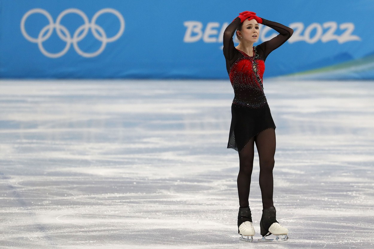 Patinatoarea rusă Kamila Valieva, prinsă dopată la Jocurile Olimpice de la Beijing