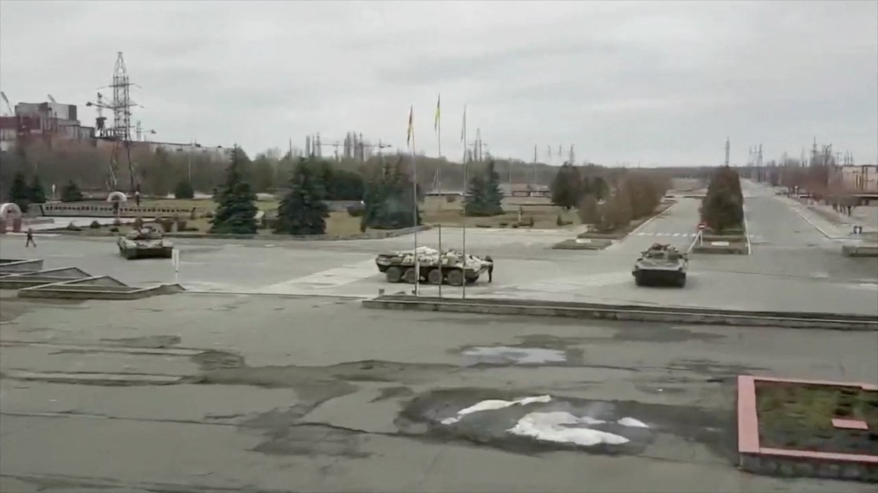 Nivelul radiațiilor, în creștere la Cernobîl, după ce rușii au preluat controlul asupra centralei