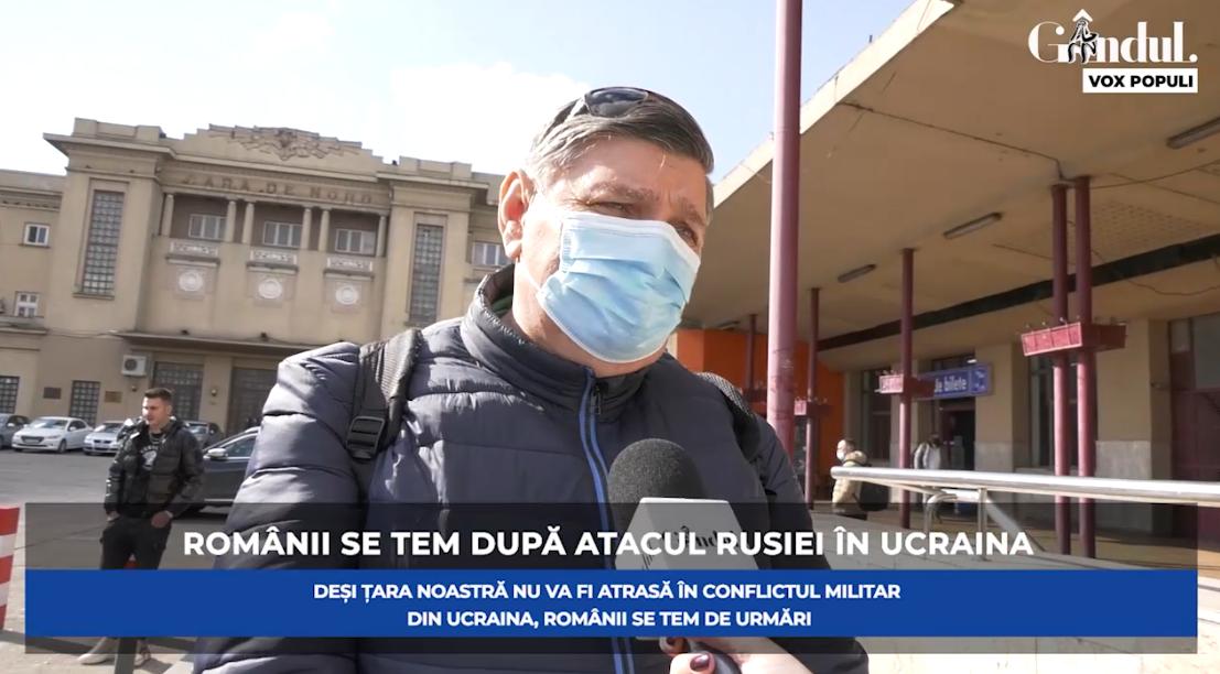 GÂNDUL VOX POPULI. Rusia a invadat Ucraina! Se tem românii de război?