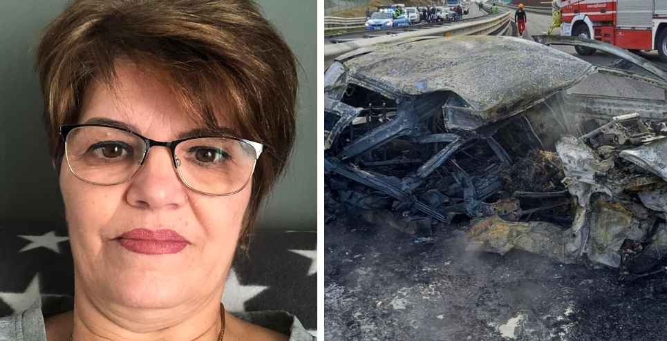 Paraschiva a murit carbonizată între fiarele mașinii, după ce a fost spulberată de un șofer care circula pe contrasens. Femeia urma să se căsătorească în martie