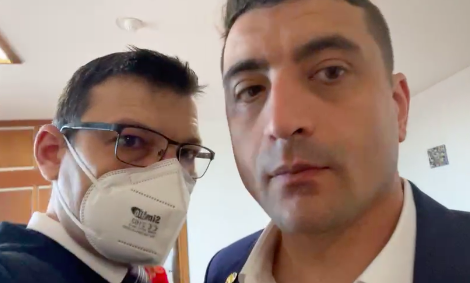 VIDEO | Un nou scandal la Parlament în care este implicat George Simion de la AUR: De ce mă calci pe picior / Băă, aţi văzut cum m-a împins / Pleacă cu figurile astea de cartier
