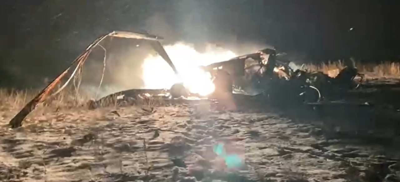 VIDEO| Primele imagini cu elicopterul prăbușit în care au murit 7 militari, în Constanța