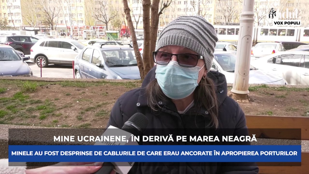 GÂNDUL VOX POPULI. Ce spun românii despre minele ucrainene, care plutesc în derivă pe Marea Neagră (VIDEO)
