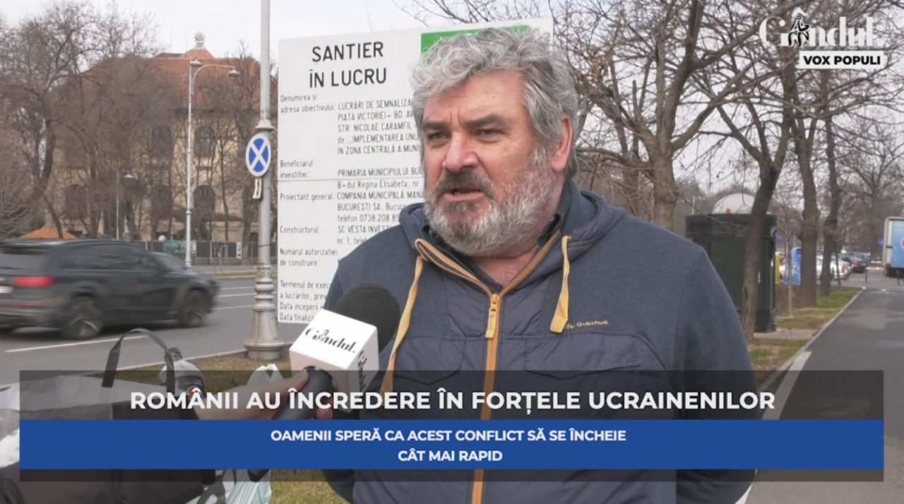 GÂNDUL VOX POPULI. Cât va mai rezista Ucraina în fața armatei ruse? Ce cred românii (VIDEO)
