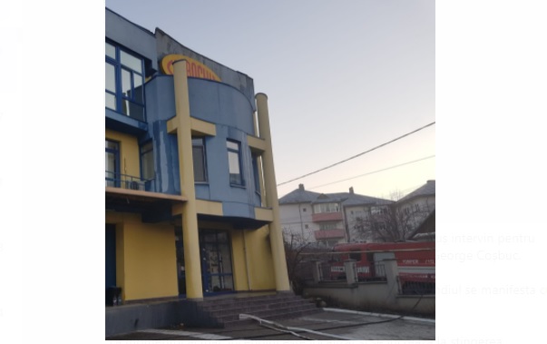 Sală de fitness, distrusă de un incendiu. Focul ar fi pornit de la o saună