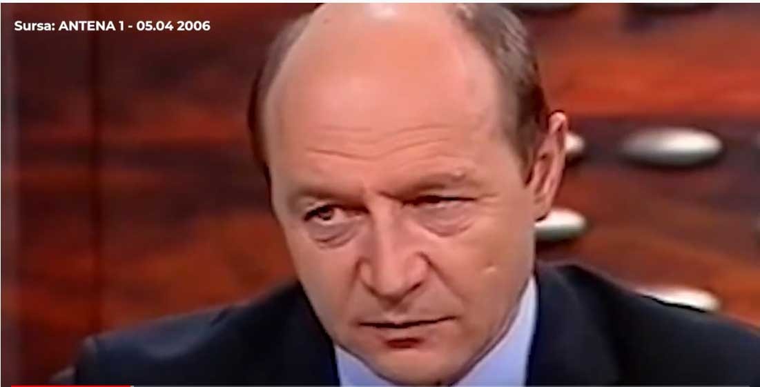 VIDEO Traian Băsescu, declarații dure despre trădătorii de țară. „Rămâne un trădător de țară, de când a făcut actul trădării și până când închide ochii” La cine se referea fostul președinte