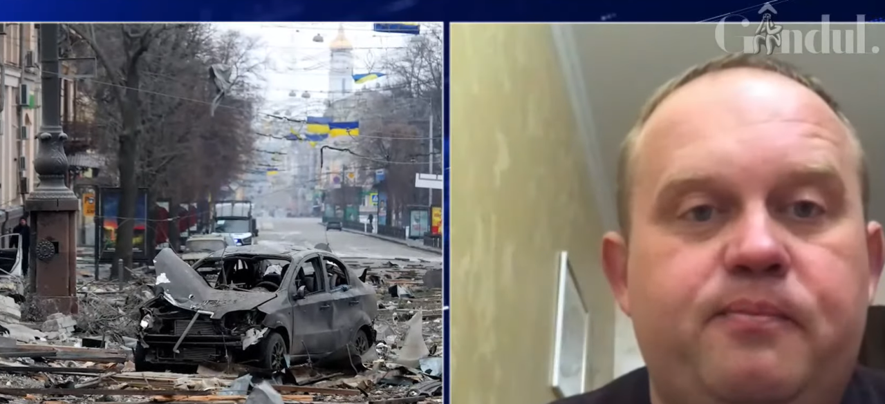 VIDEO | Mărturia unui ucrainean al cărui oraș este atacat de ruși: ”Simt război, trăiesc război! După obiective militare, acum atacă civili, copii, femei, toți sunt considerați inamici”