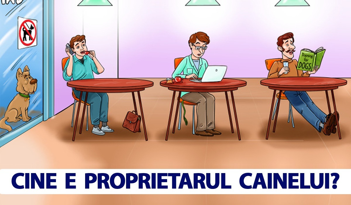 Testul IQ care îți măsoară inteligența | Care dintre cei 3 bărbați e stăpânul câinelui?