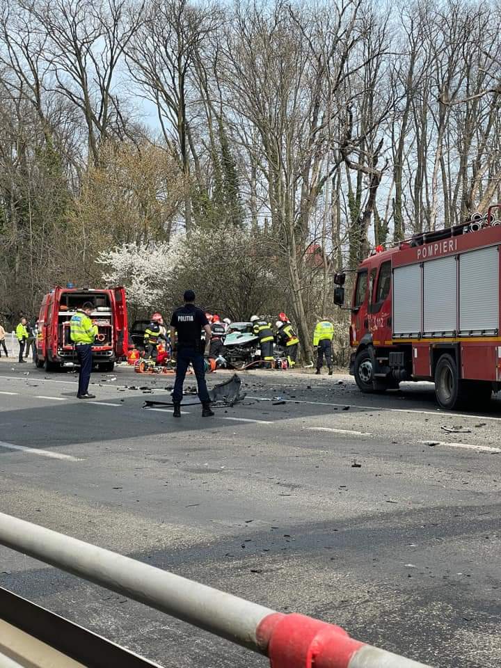 Accident grav în Otopeni. Elicopterul SMURD a fost chemat în ajutor