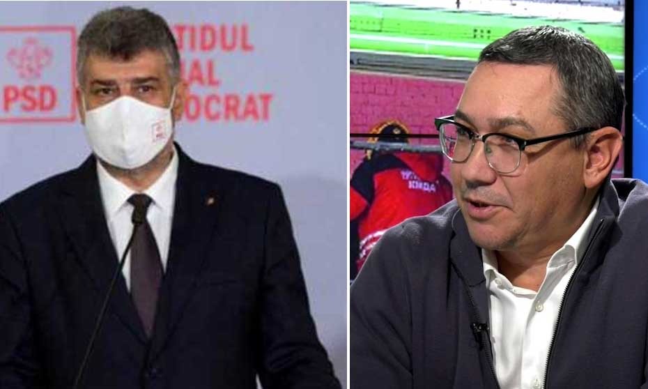 VIDEO Victor Ponta: „Chiar sunt mulțumit de Marcel Ciolacu!”