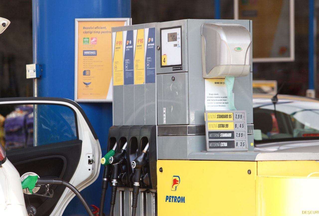 Stația din România unde benzina costă mai puțin de 8 lei/litru. E pentru prima dată în ultimele două luni când prețul scade